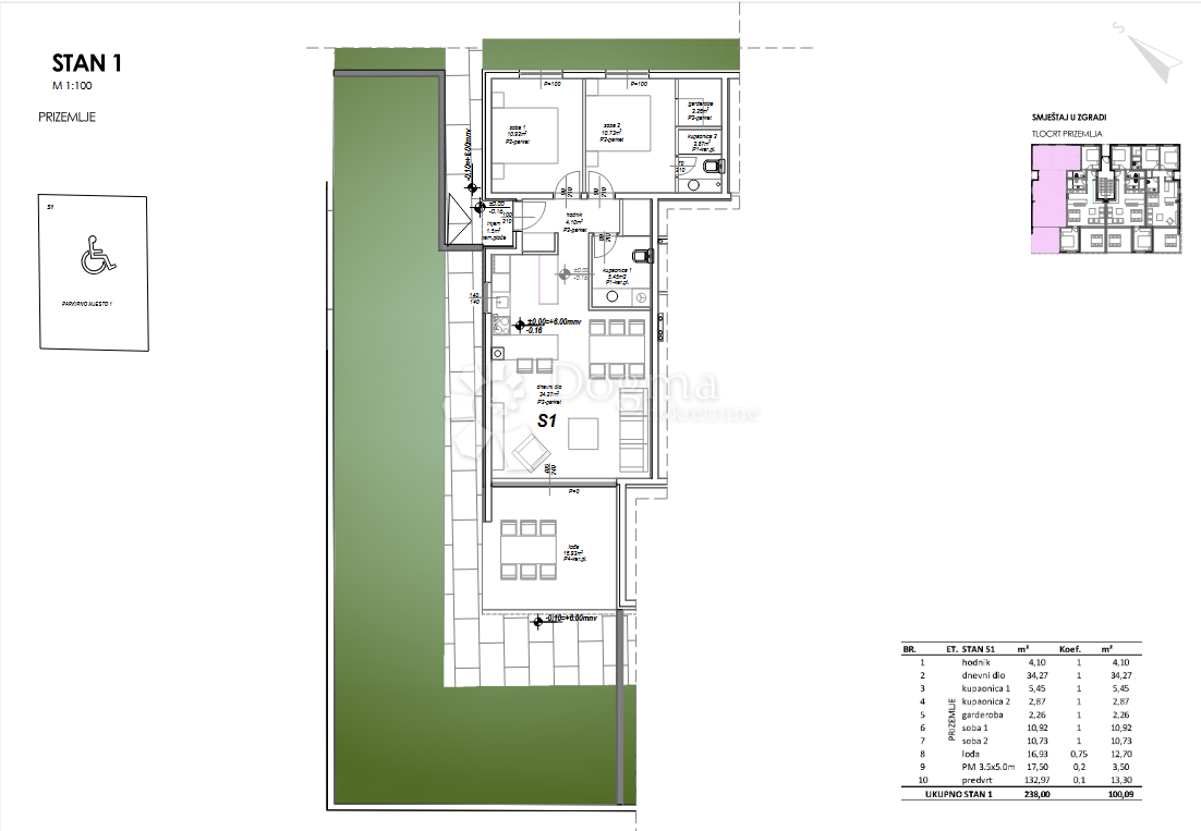 Flat For sale - ZADARSKA PRIVLAKA