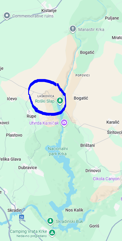 Terrain À vendre - ŠIBENSKO-KNINSKA SKRADIN