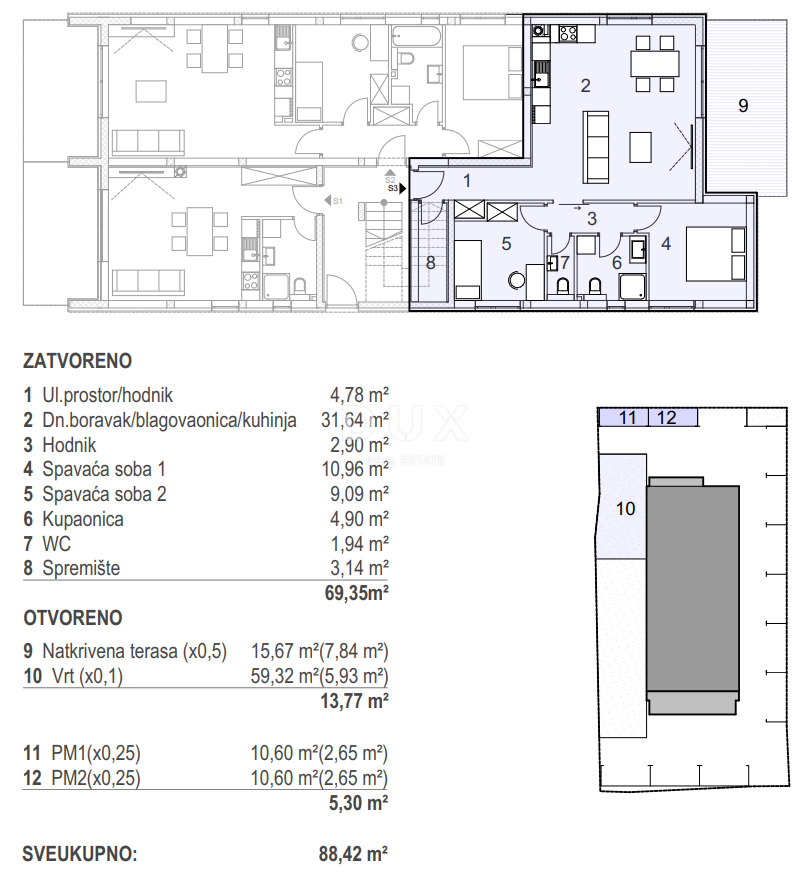 Apartment Zu verkaufen - ZADARSKA PAG