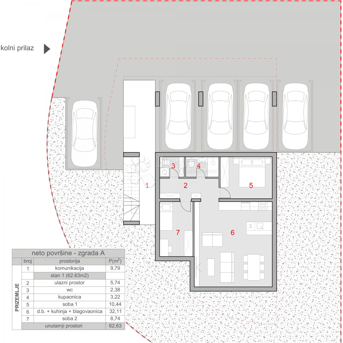 Flat For sale - SPLITSKO-DALMATINSKA KAŠTELA