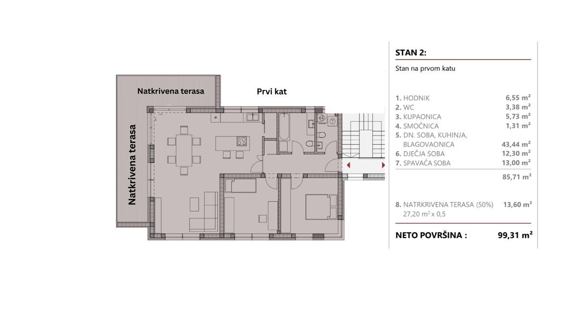 Appartement À vendre - MEĐIMURSKA ČAKOVEC