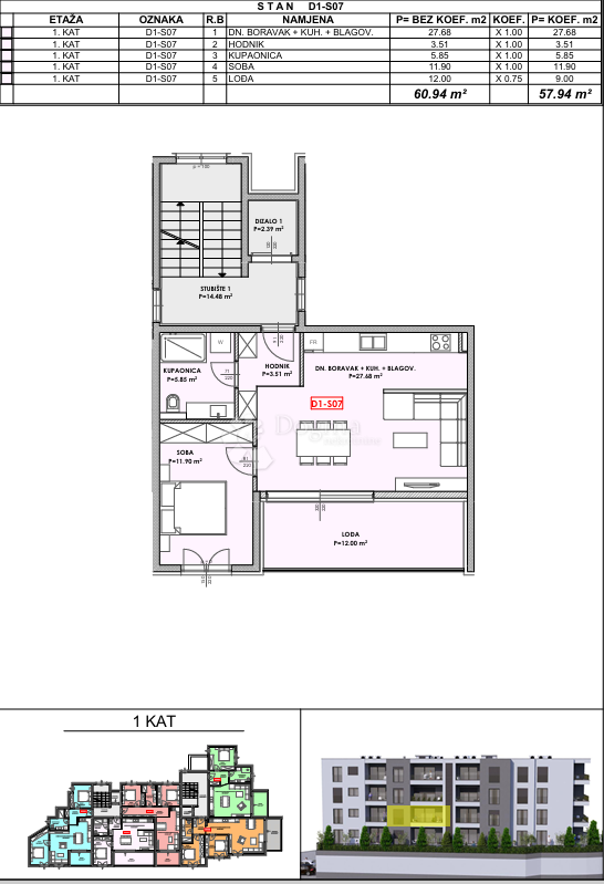 Apartment Zu verkaufen - Splitsko-dalmatinska Omiš - foto 1/10