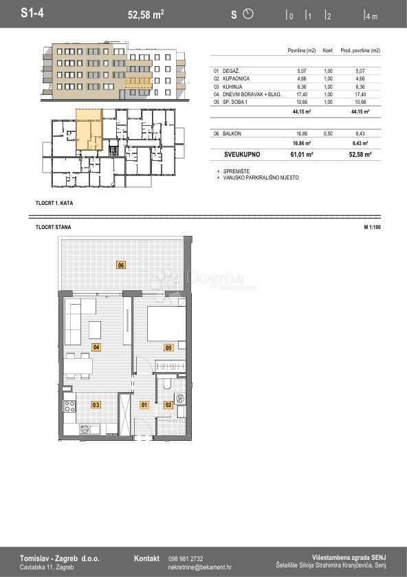 Apartment Zu verkaufen - LIČKO-SENJSKA SENJ
