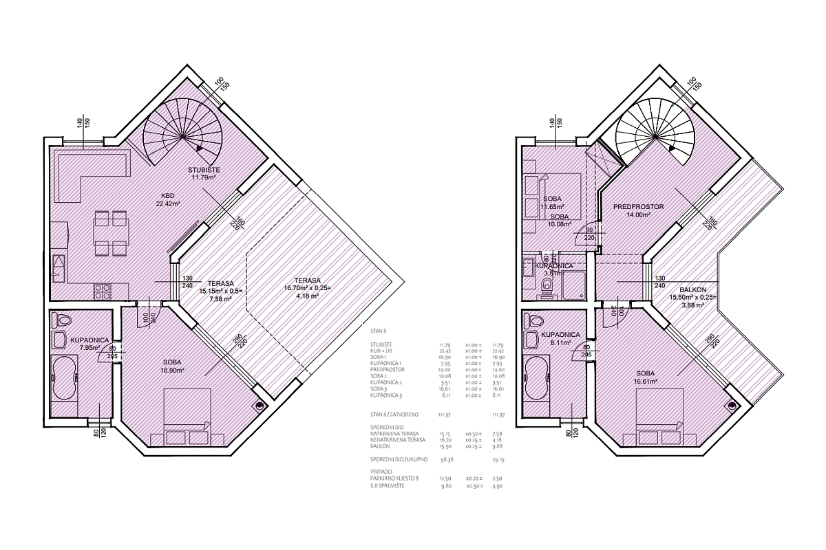 Apartment Zu verkaufen - ZADARSKA PAKOŠTANE