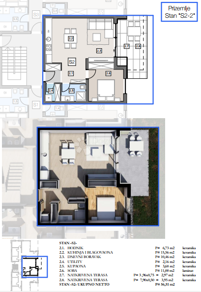 Apartmán Na prodej - Istarska Labin - foto 2/2