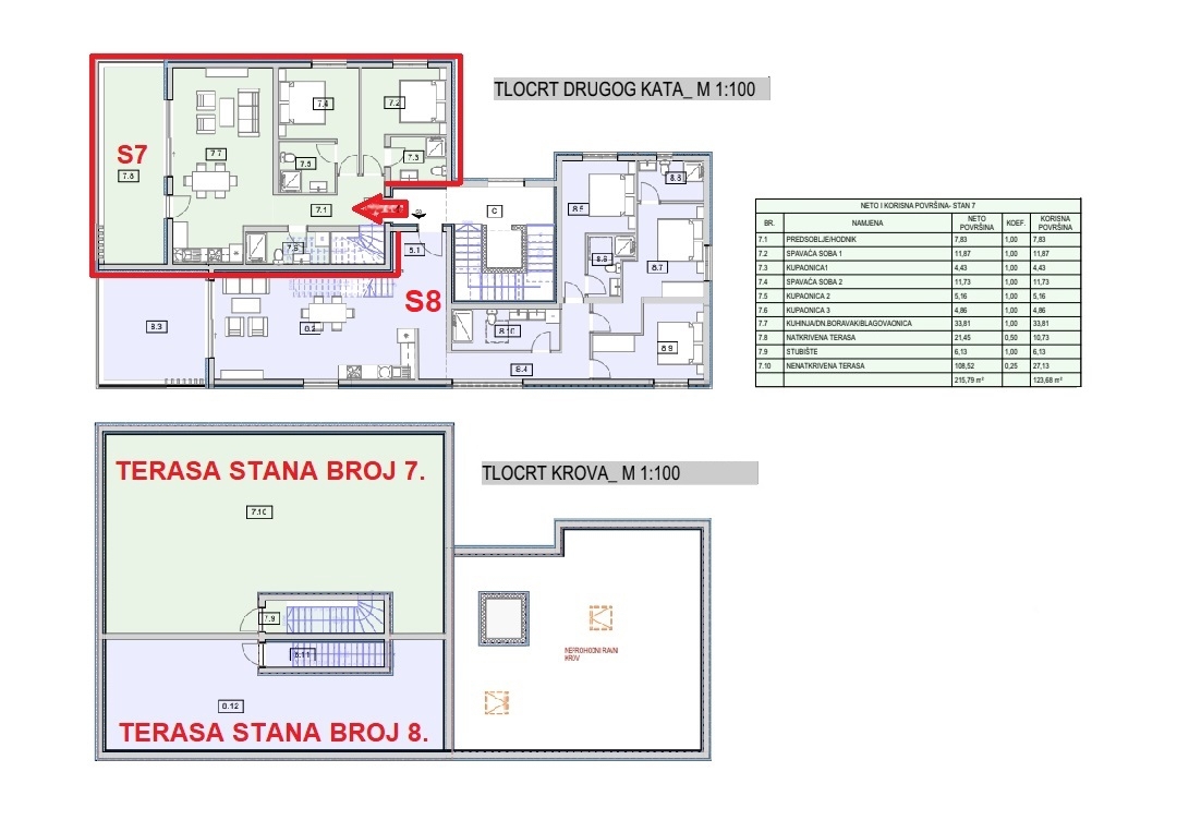 Flat For sale - šibensko-kninska Vodice - foto 2/7
