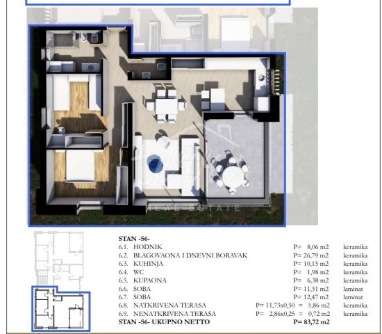 Apartment Zu verkaufen - Istarska Labin - foto 3/3