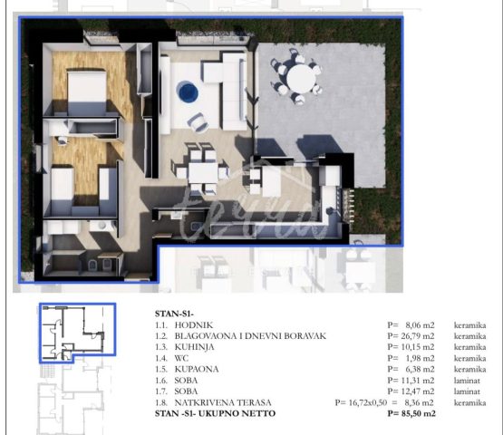 Apartment Zu verkaufen - Istarska Labin - foto 3/3