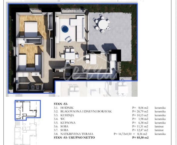Appartamento In vendita - Istarska Labin - foto 2/3
