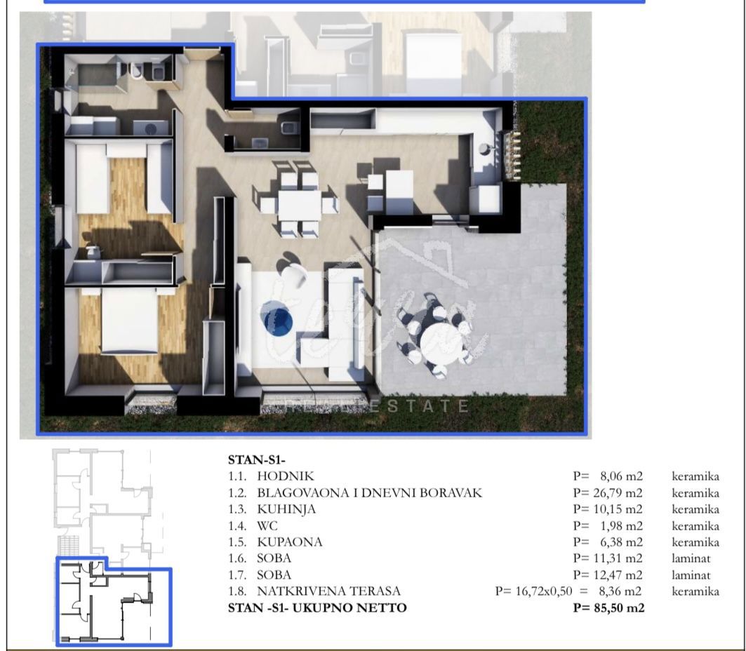 Flat For sale - ISTARSKA LABIN