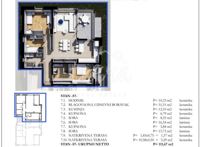 Apartmán Na prodej - Istarska Labin - foto 2/3