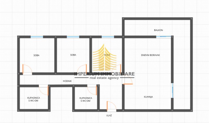 Apartment zu vermieten 92 m² – Zagreb