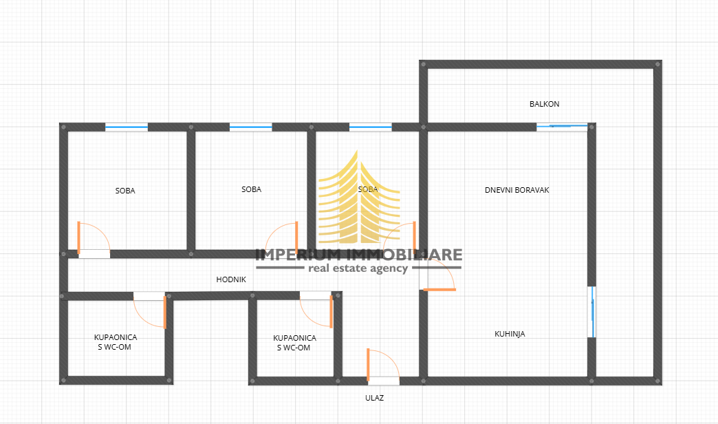 Apartment Zu vermieten - Grad Zagreb Zagreb - foto 1/2