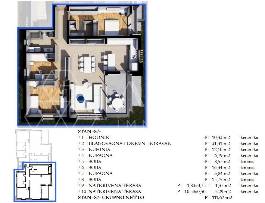 Apartma Na predaj - Istarska Labin - foto 4/4