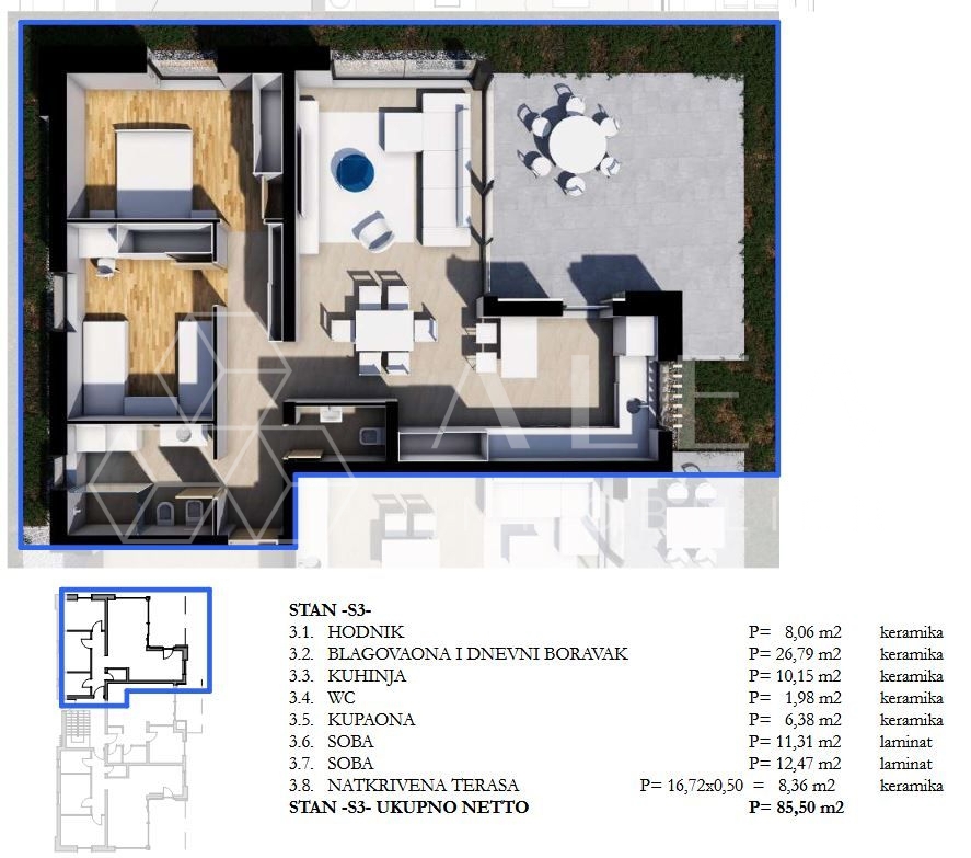 Apartmán Na predaj - Istarska Labin - foto 4/4