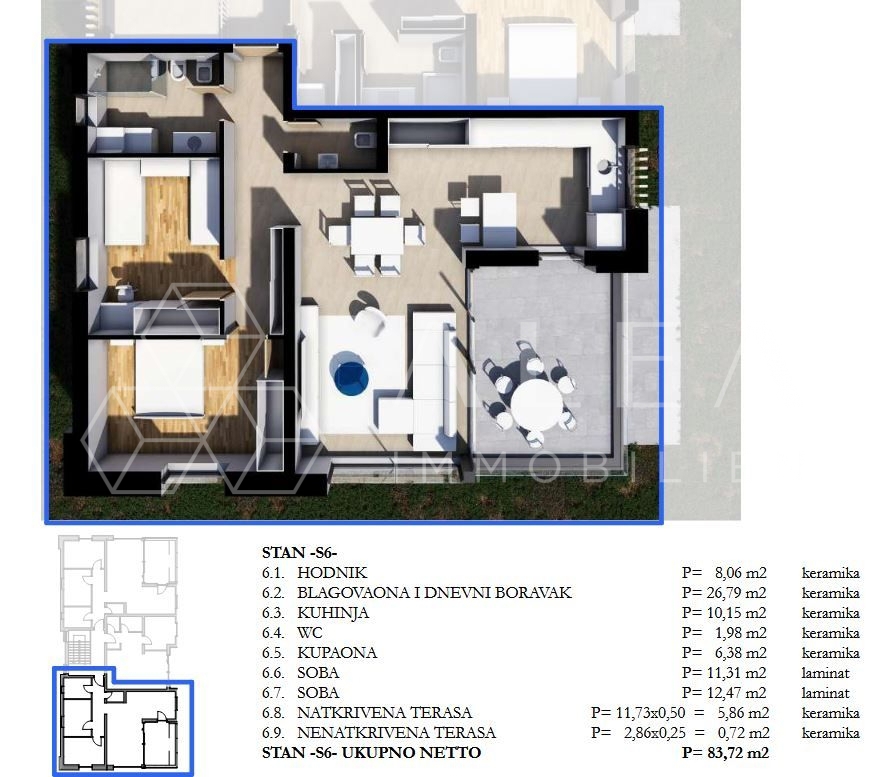 Appartement À vendre - ISTARSKA LABIN