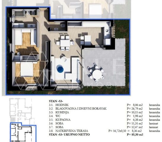 Flat For sale - Istarska Labin - foto 4/4