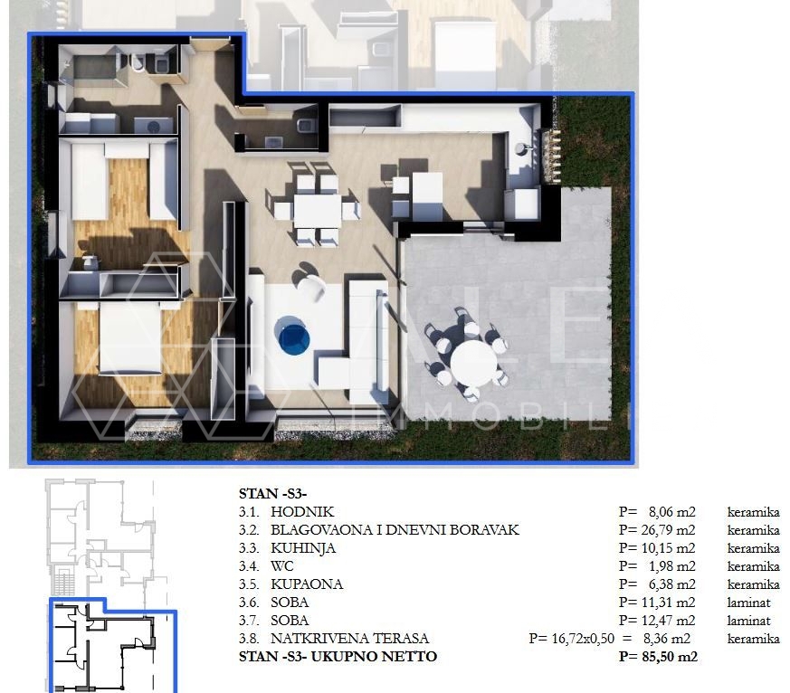 Apartmán Na predaj - Istarska Labin - foto 4/4