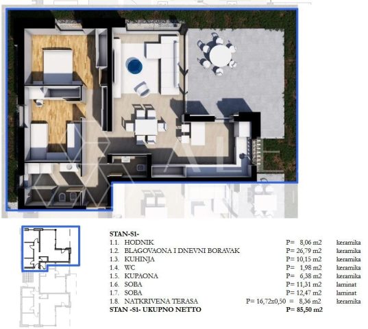 Appartement À vendre - Istarska Labin - foto 4/4