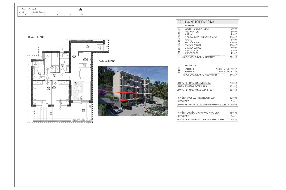 Appartement À vendre - SPLITSKO-DALMATINSKA OMIŠ