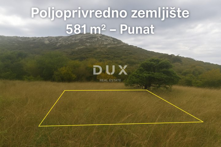 Zemljište na prodaju 581 m² – Krk