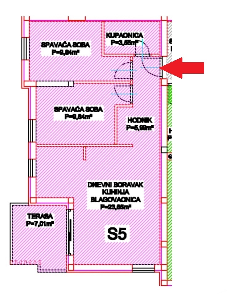 Flat For sale - ŠIBENSKO-KNINSKA VODICE