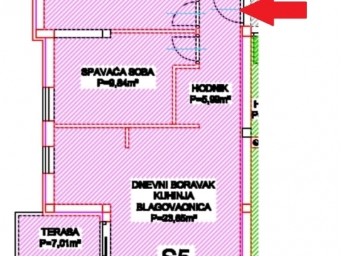 Flat For sale - ŠIBENSKO-KNINSKA VODICE