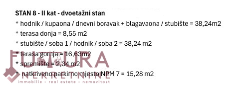 Appartement À vendre - ZADARSKA PAG
