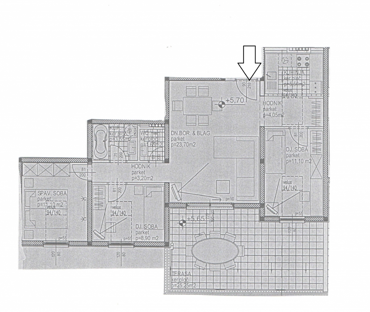 Apartment Zu verkaufen - SPLITSKO-DALMATINSKA SOLIN