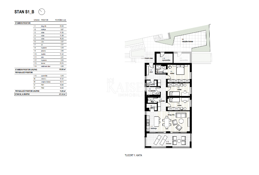 Apartma Na predaj - PRIMORSKO-GORANSKA KOSTRENA