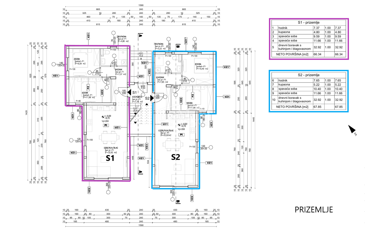 Flat For sale - ŠIBENSKO-KNINSKA VODICE
