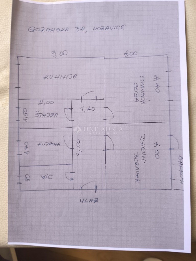 Apartment Zu verkaufen BROD MORAVICE