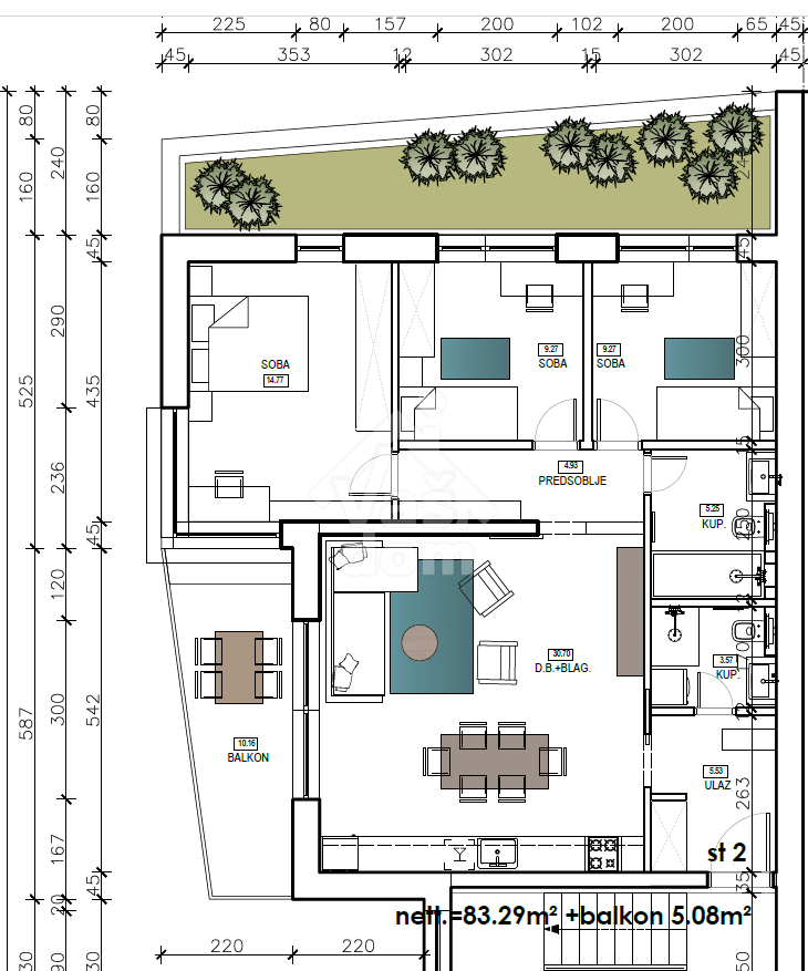 Apartma Na predaj - ZAGREBAČKA SVETA NEDELJA