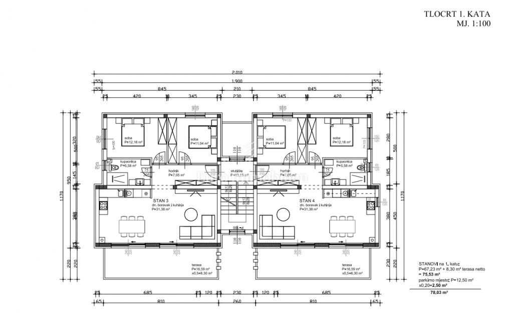 Apartmán Na predaj - ZADARSKA SUKOŠAN