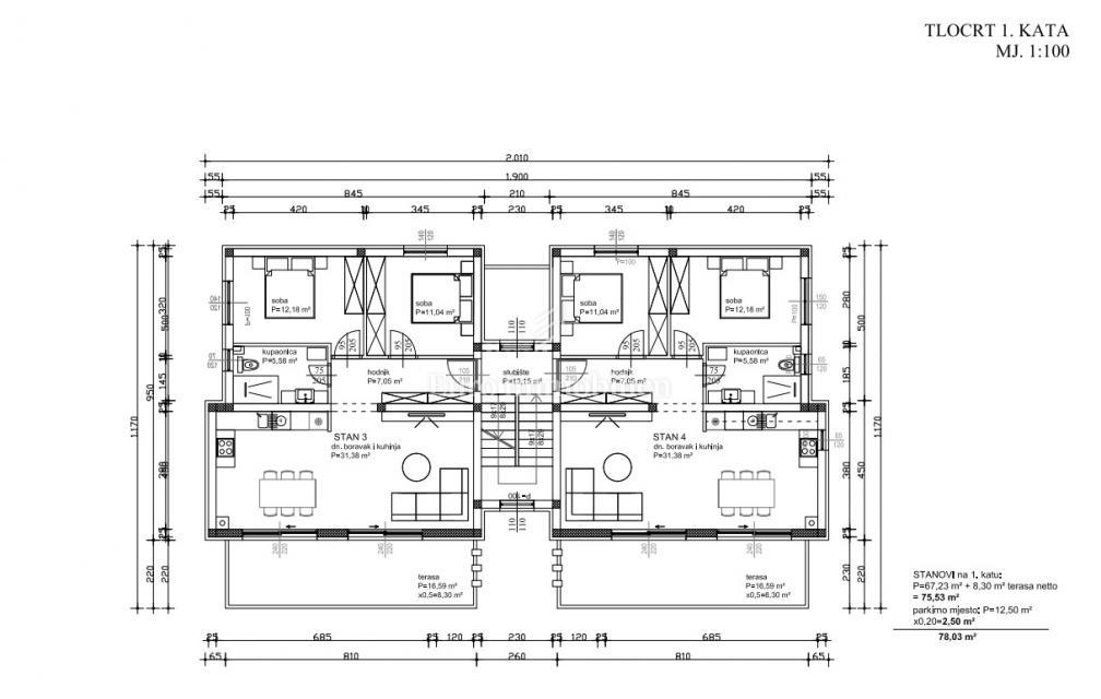 Apartmán Na predaj - ZADARSKA SUKOŠAN