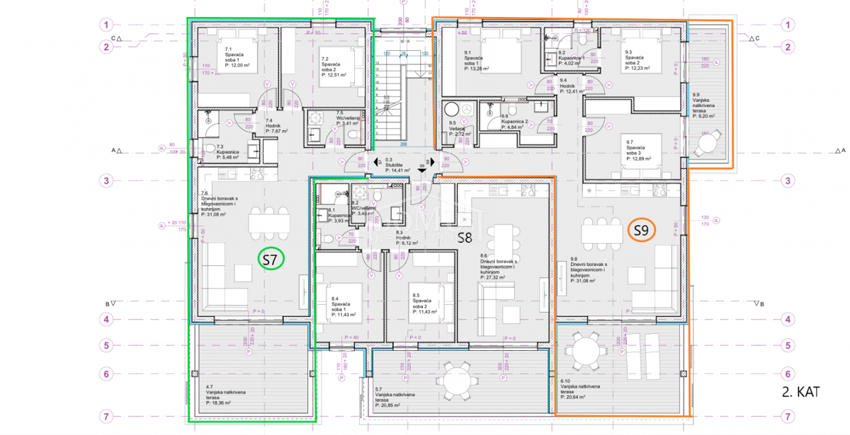 Flat For sale - ŠIBENSKO-KNINSKA VODICE