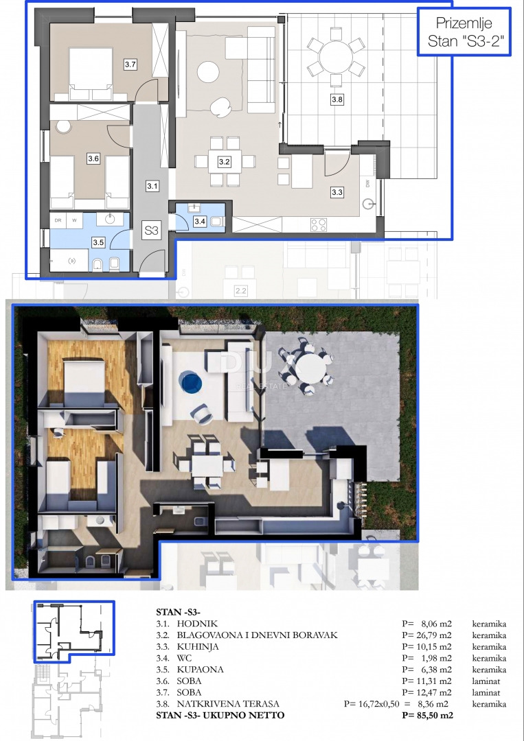 Flat For sale - Istarska Labin - foto 5/5