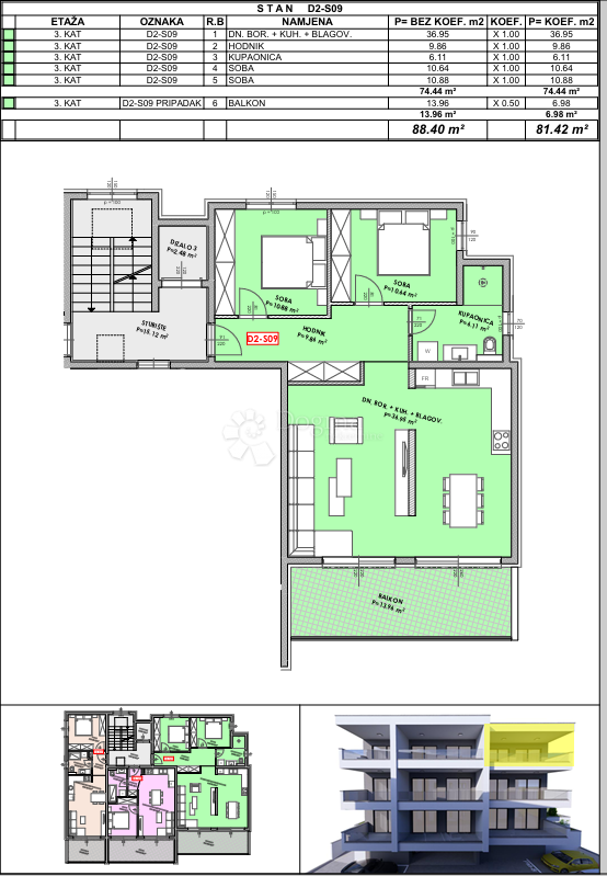 Flat For sale - SPLITSKO-DALMATINSKA OMIŠ