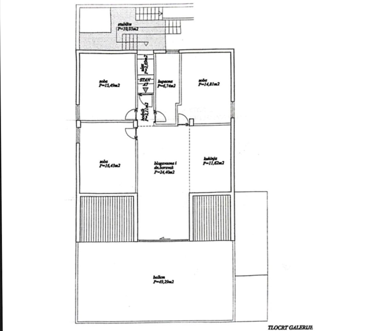 Apartmán Na predaj - SPLITSKO-DALMATINSKA DUGI RAT