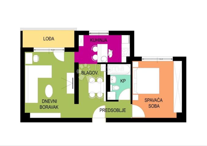 Appartamento in vendita 54 m² – Osijek