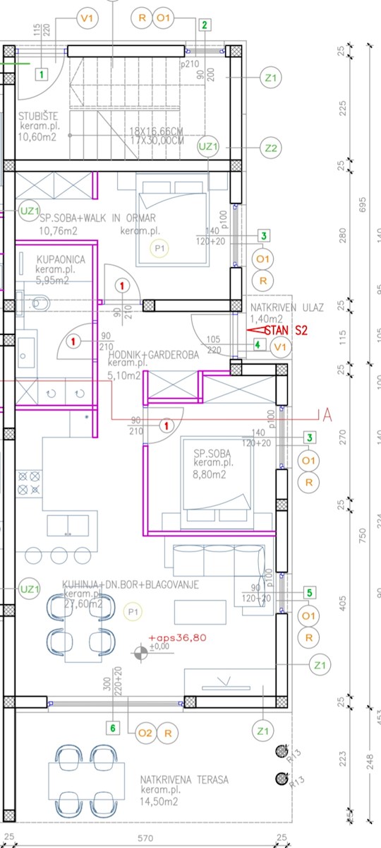 Apartma Na predaj - ŠIBENSKO-KNINSKA VODICE