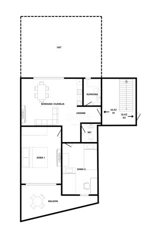 Apartma na predaj 84 m² – Zagreb
