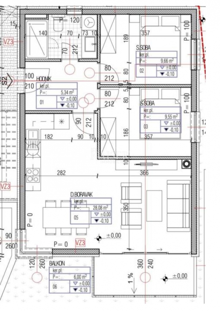 Appartement À vendre - ŠIBENSKO-KNINSKA PRIMOŠTEN