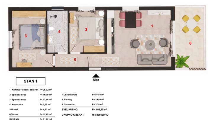 Apartment Zu verkaufen - šibensko-kninska šibenik - foto 3/9