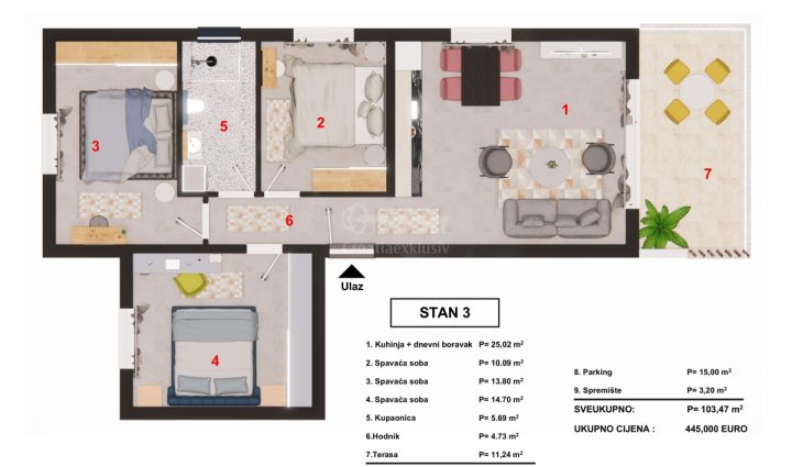 Appartamento In vendita - šibensko-kninska šibenik - foto 4/7