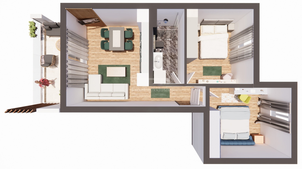 Flat For sale - ŠIBENSKO-KNINSKA ŠIBENIK