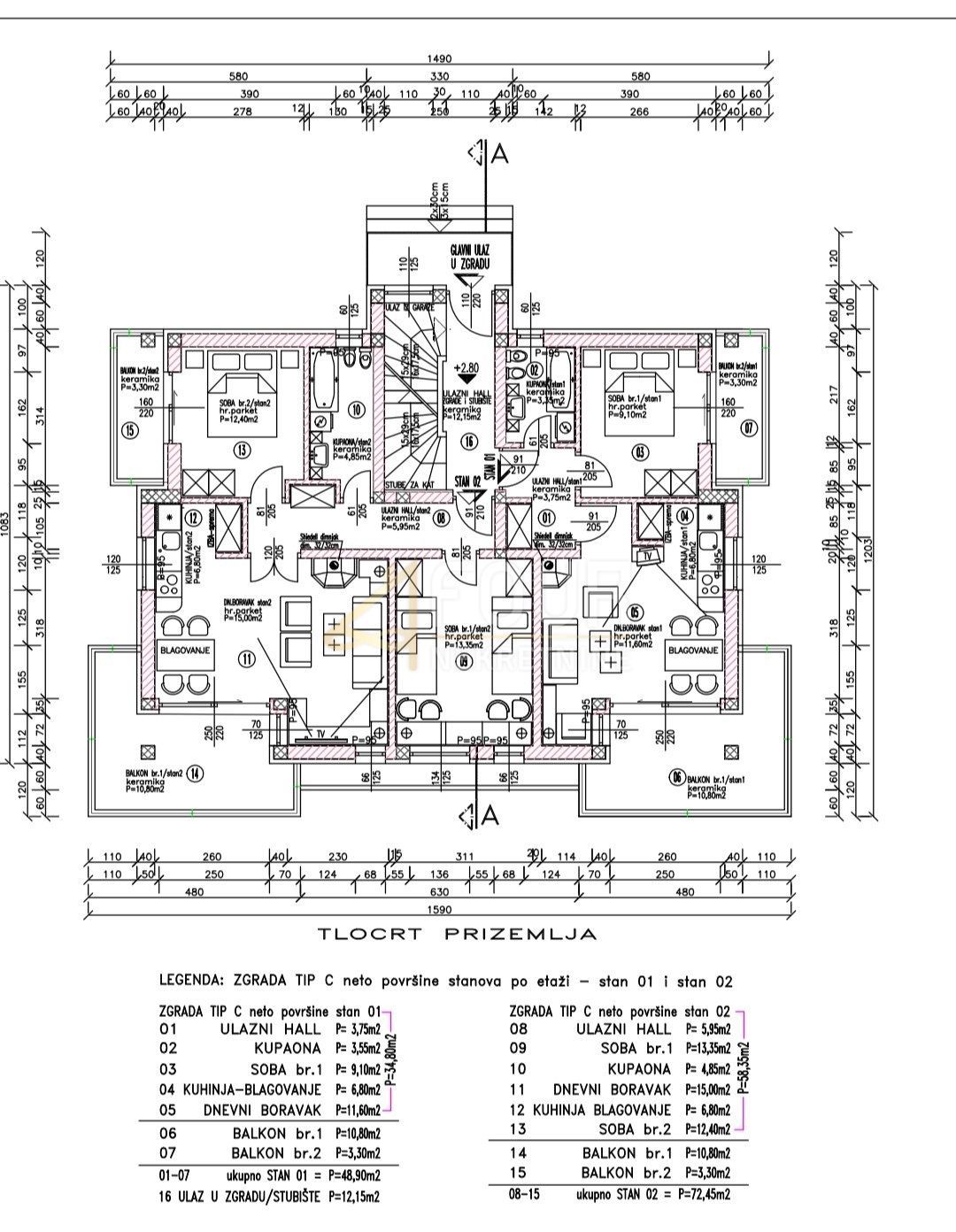Flat For sale BAKAR