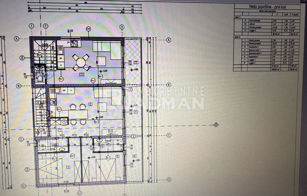 Apartmán Na predaj - SPLITSKO-DALMATINSKA ŠOLTA