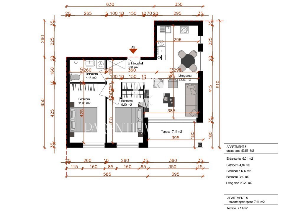 Apartma Na predaj - ISTARSKA POREČ