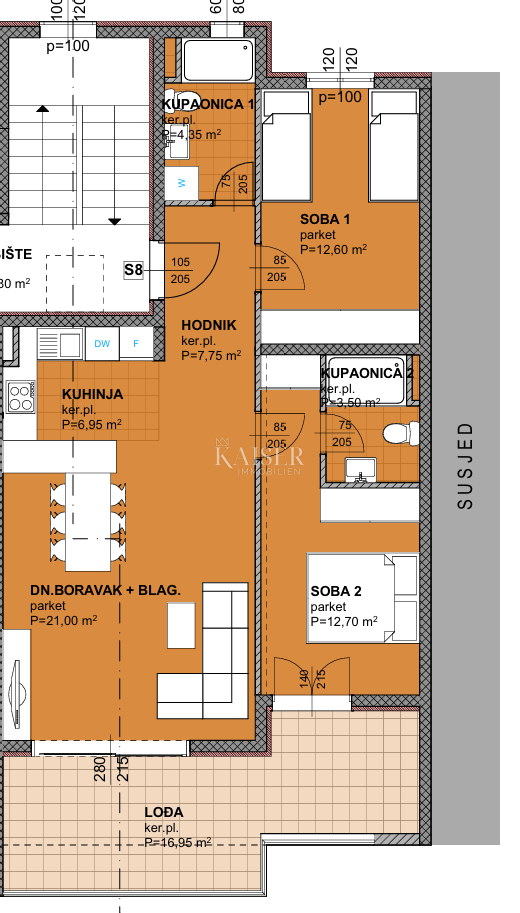 Apartmán Na predaj - Splitsko-dalmatinska Makarska - foto 2/3